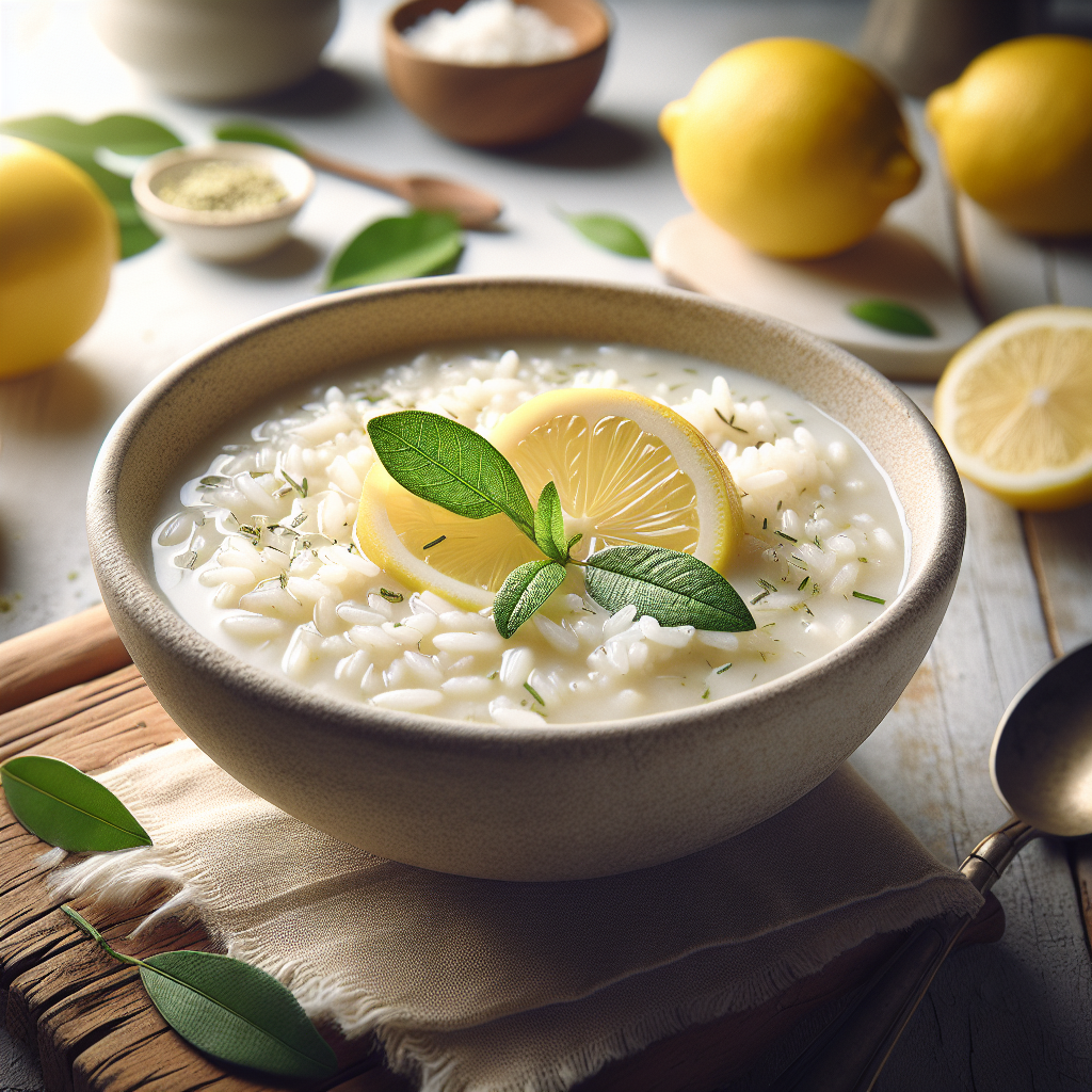Greek Lemon Rice Soup