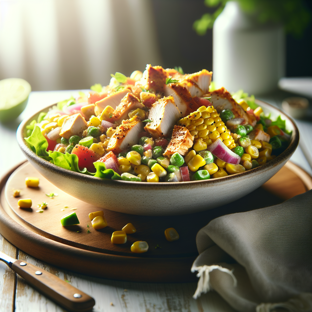 Mexican Street Corn Chicken Salad