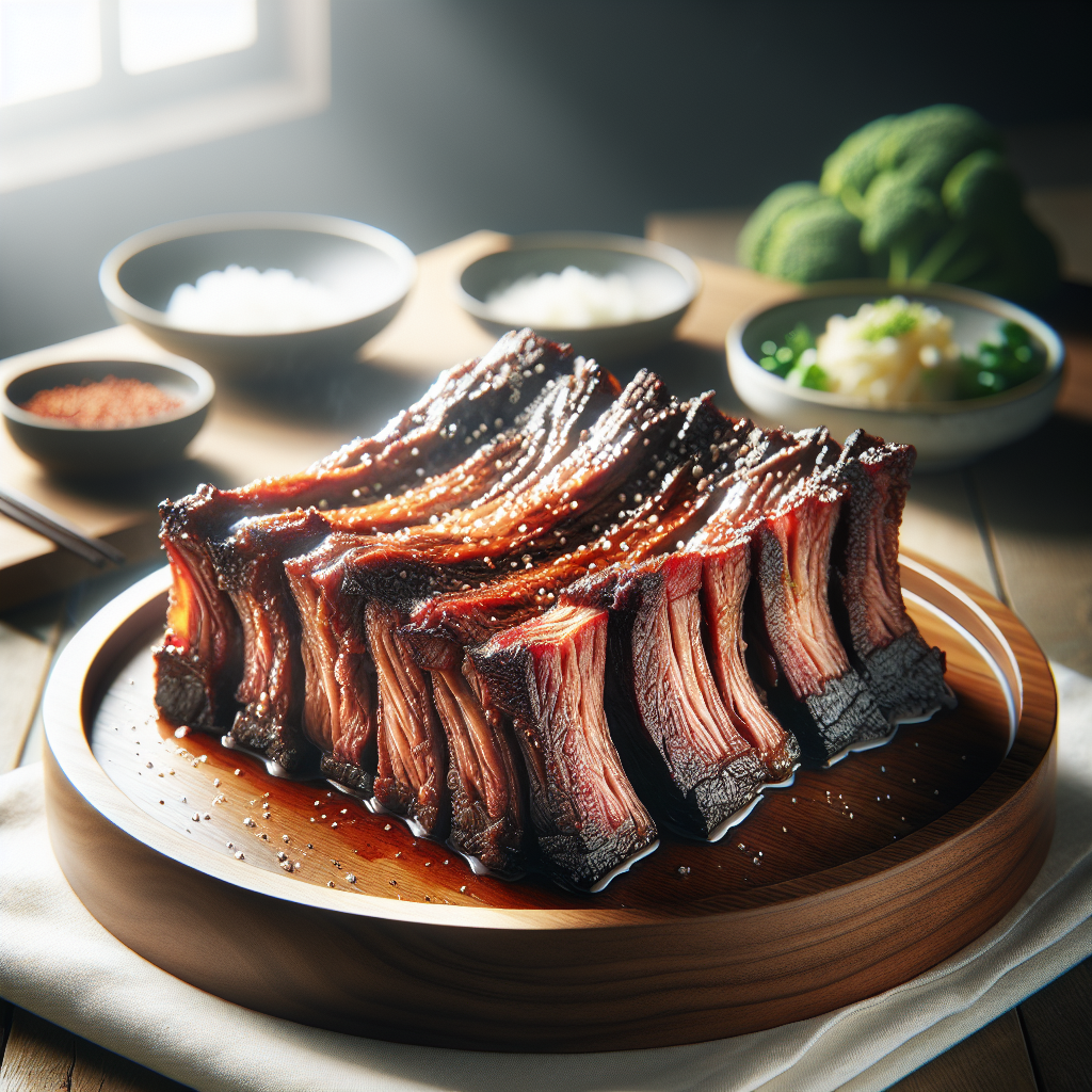 Korean BBQ Beef Short Rib Galbi