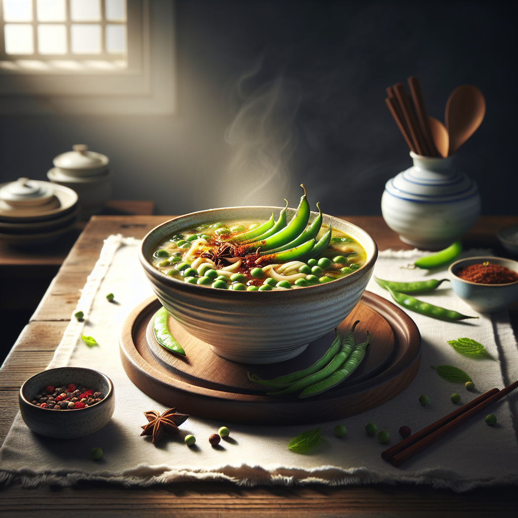 Chinese Five-Spice Slow Cooker Split Pea Soup