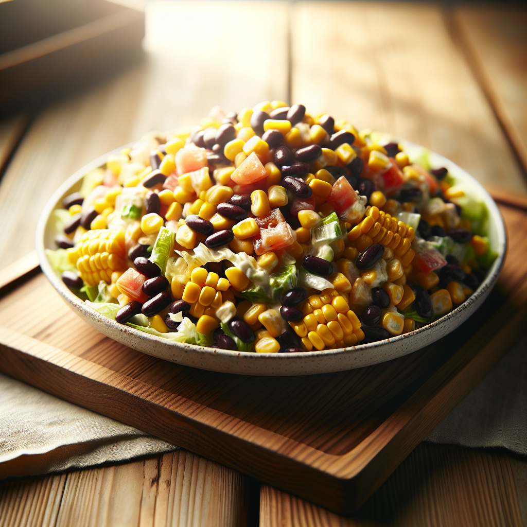 Mexican Street Corn Black Bean Salad