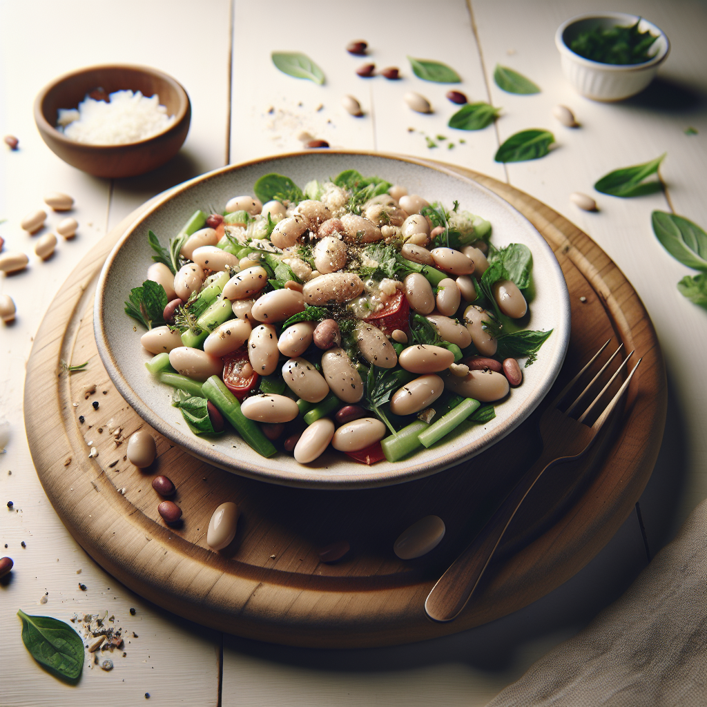 Greek White Bean and Herb Salad