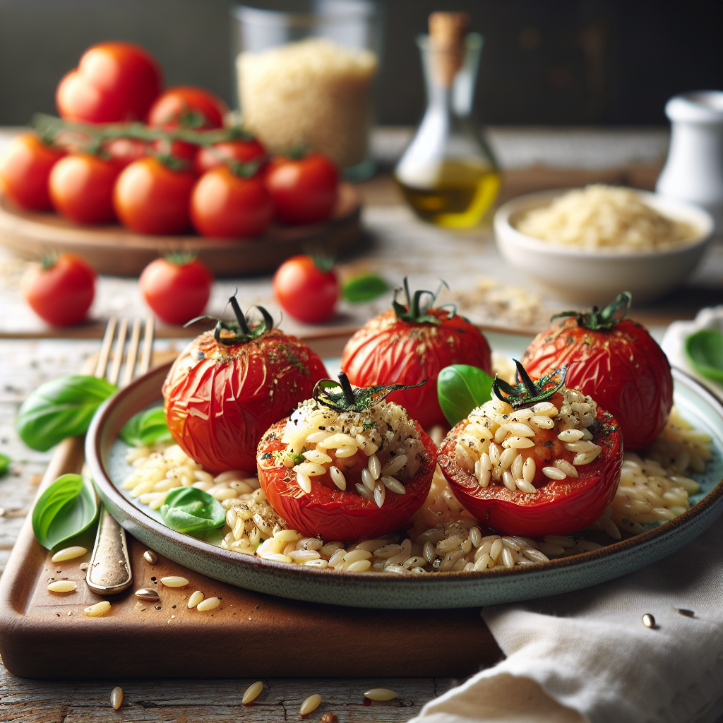 Medelhavsfyllda Orzotomater