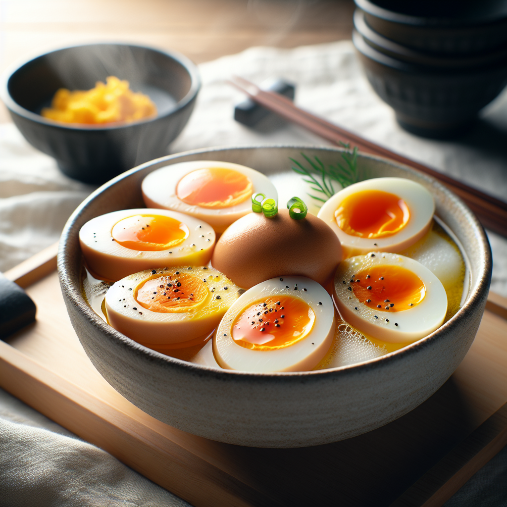 Japanese Onsen Tamago (Hot Spring Eggs)