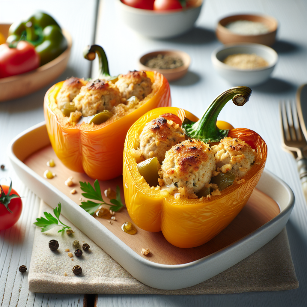 Medelhavsfyllda Luftfrityrpaprika