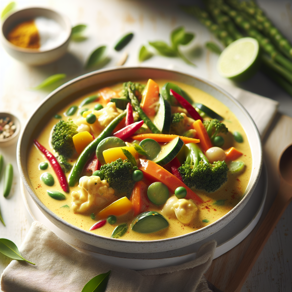Thai Coconut Curry Vegetables