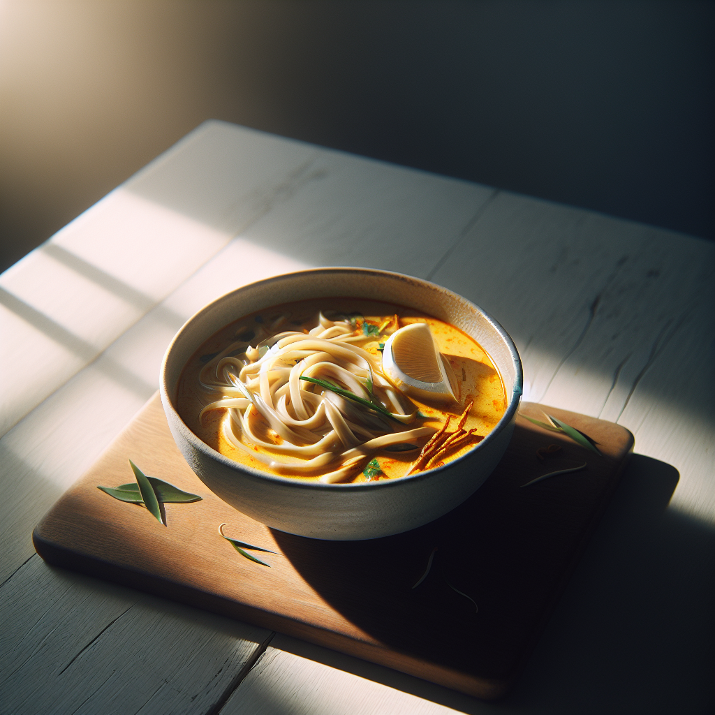 Thai Coconut Curry Noodle Soup