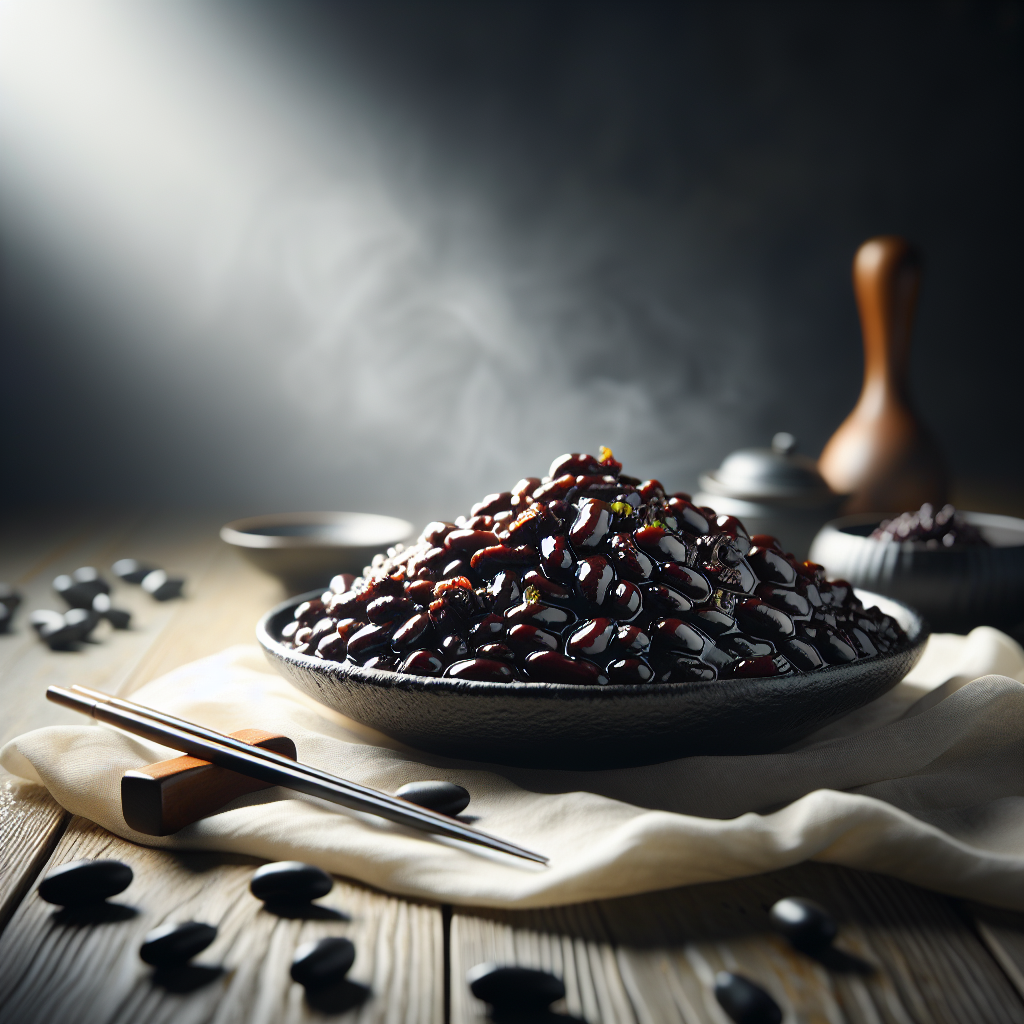 Korean-Style Braised Black Beans