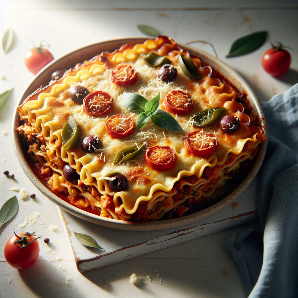Greek Moussaka Pasta Bake