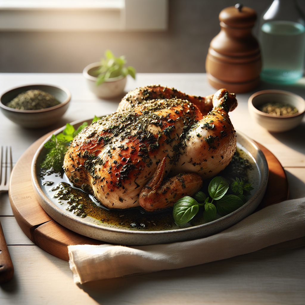 Mediterrane Kruidenkorst Kip