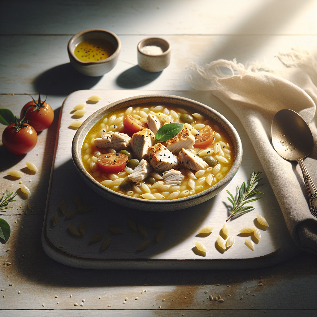 Medelhavskyckling och Orzosoppa