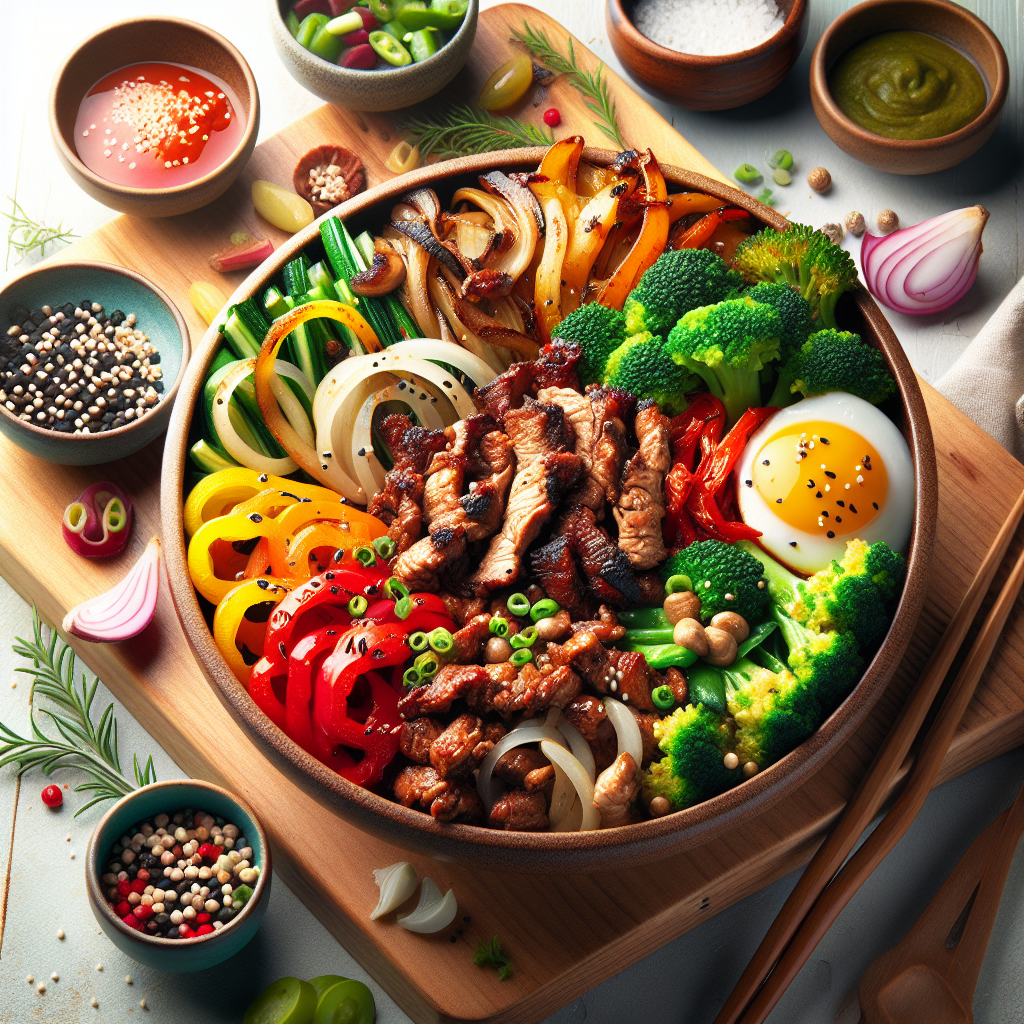 Korean BBQ Chicken Bulgogi Bowls