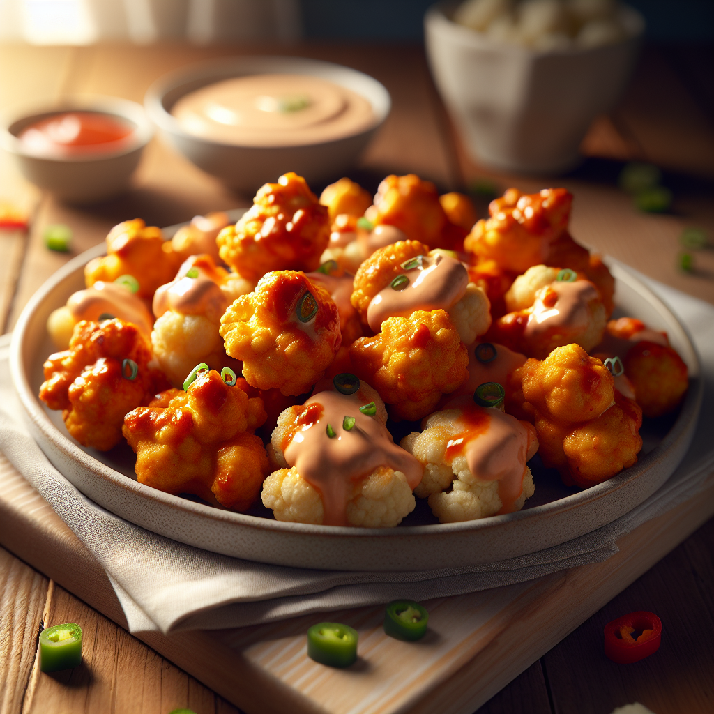 Airfryer Buffalo Kycklingkålrotsbollar