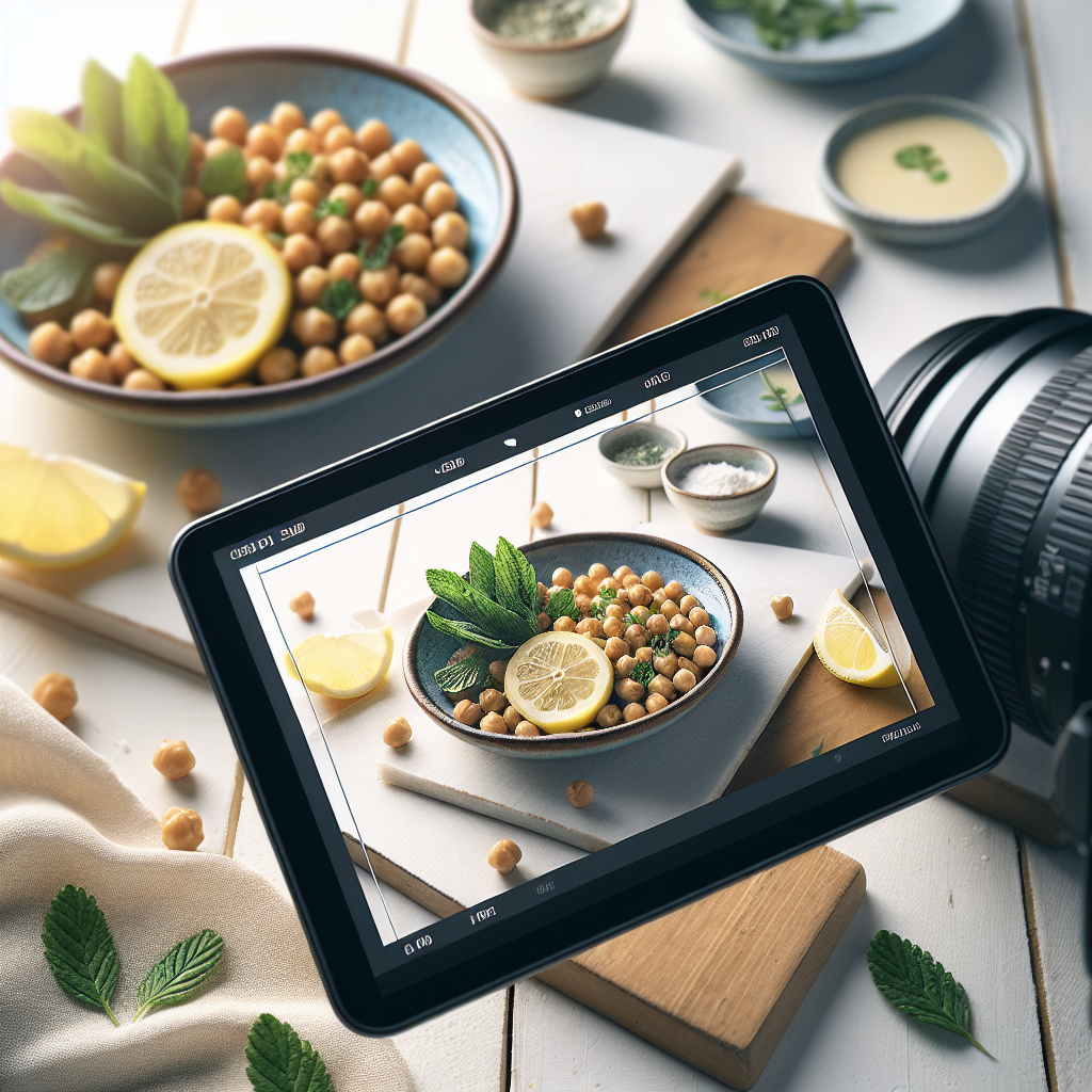 Medelhavskikärter med Citron och Örter