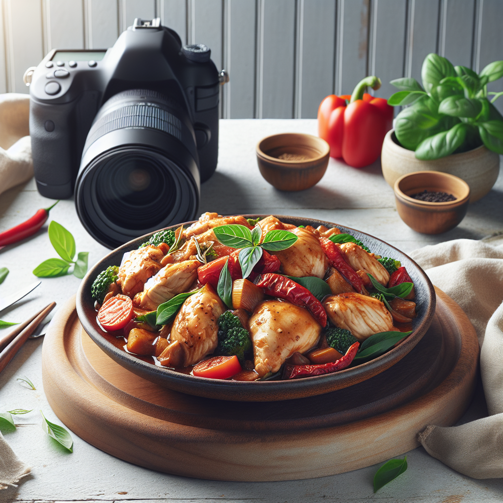 Slow Cooker Kycklingcacciatore