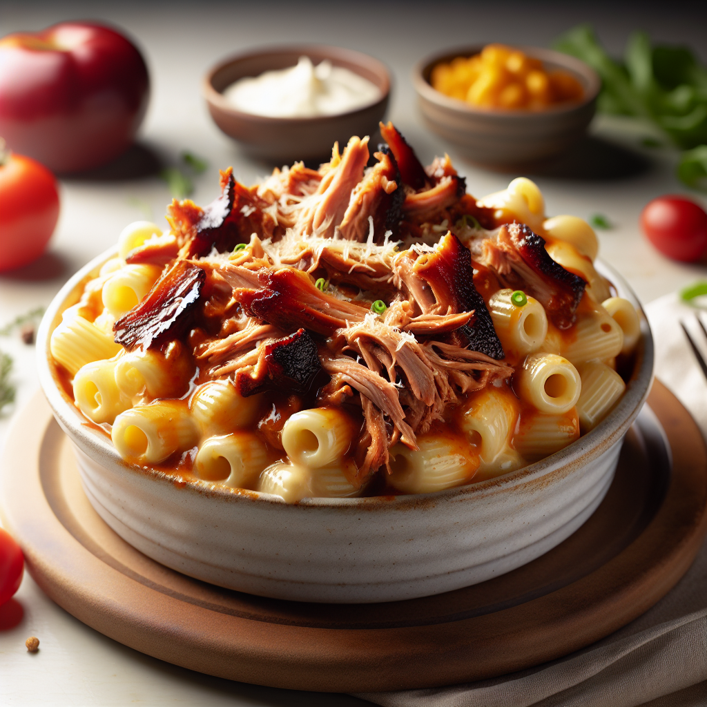 Rökig BBQ Pulled Pork Mac and Cheese