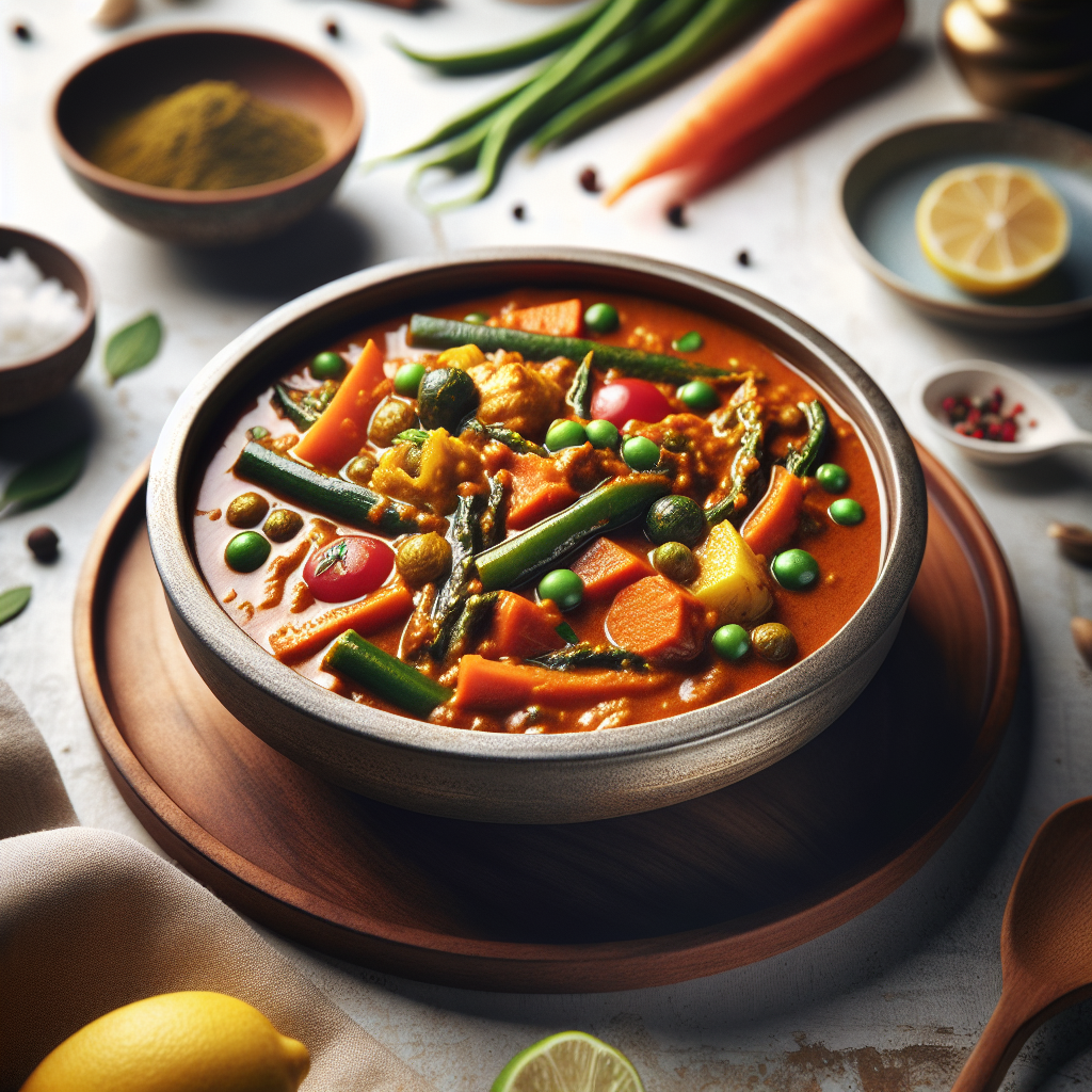 Indian Masala Vegetable Curry