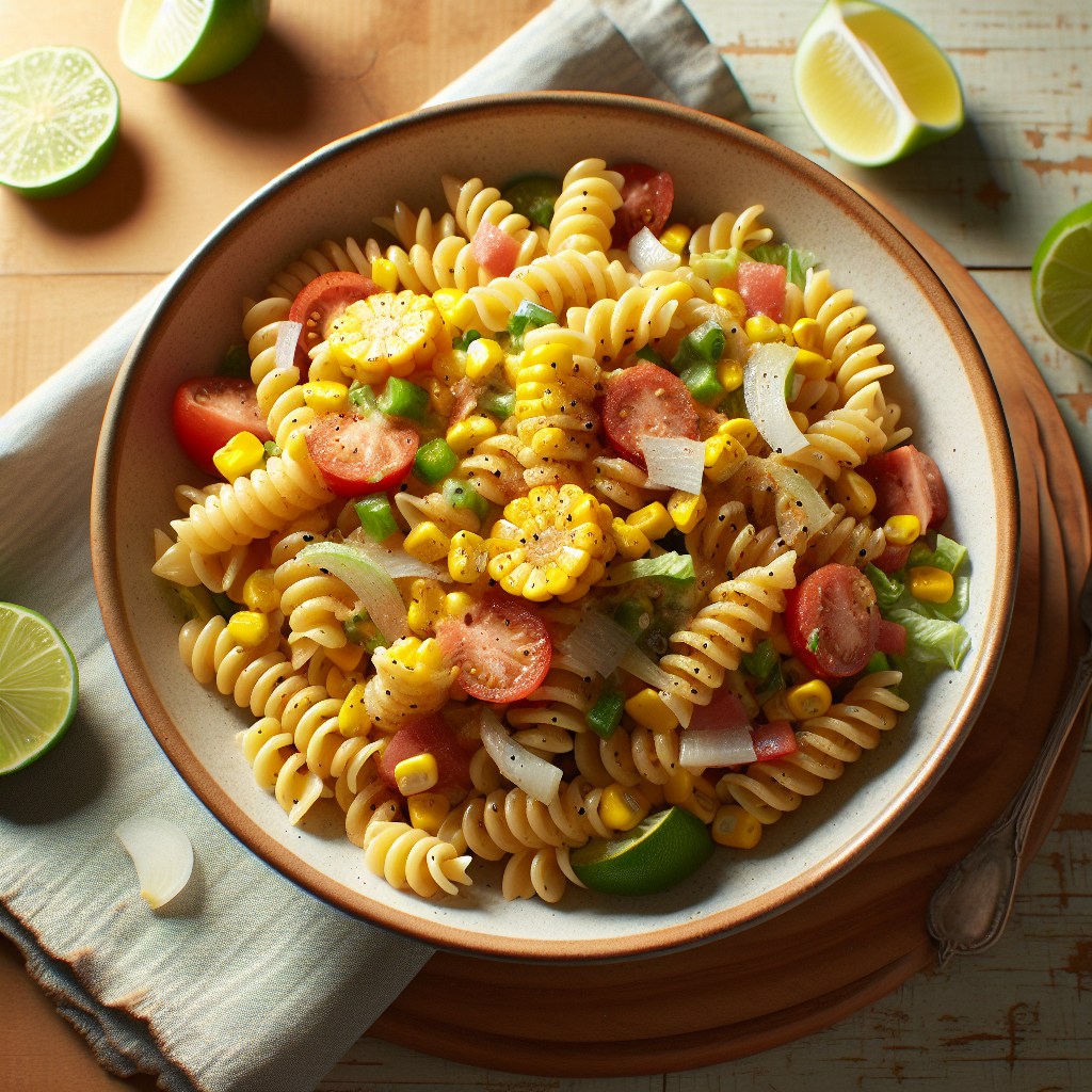 Mexican Street Corn Pasta Salad