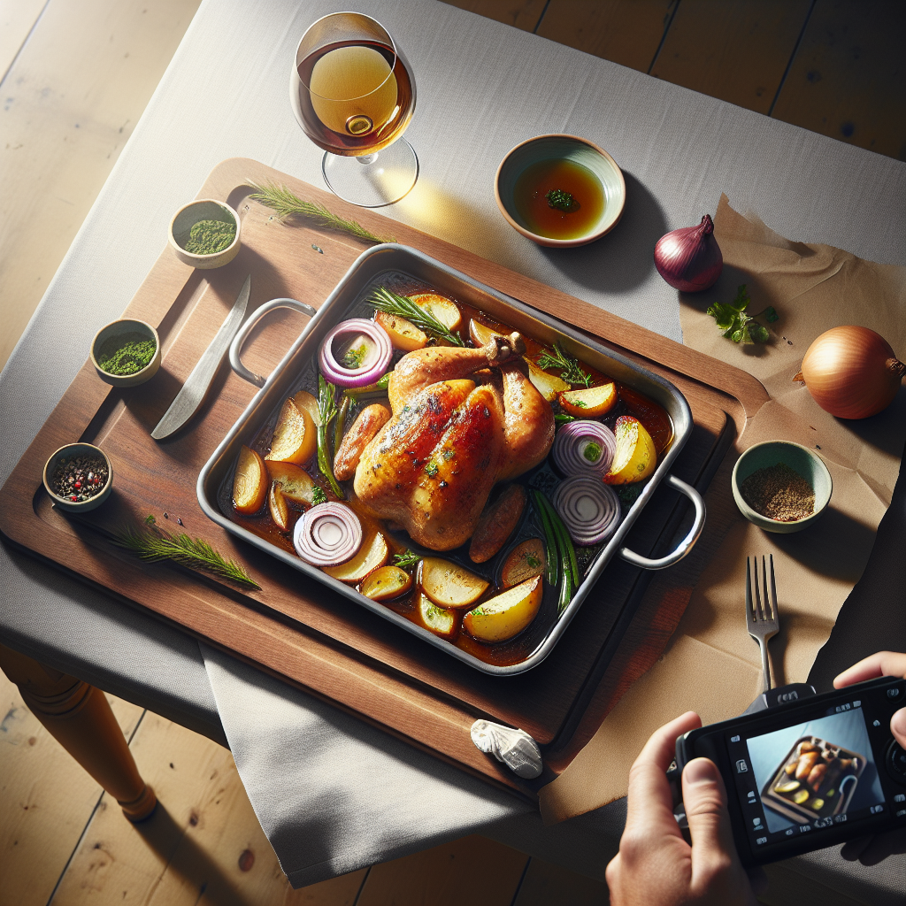 French Coq au Vin Sheet Pan Dinner