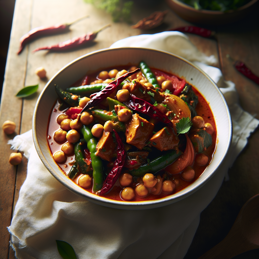 Thai Massaman Chickpea Curry