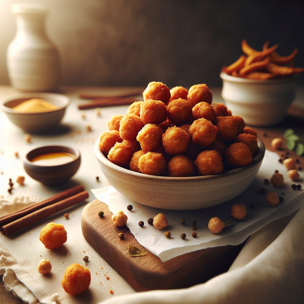 Crispy Chinese Five-Spice Chickpea Bites