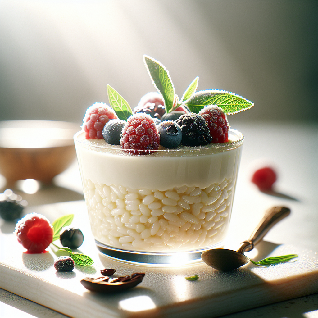 Italiensk Rispudding Parfait