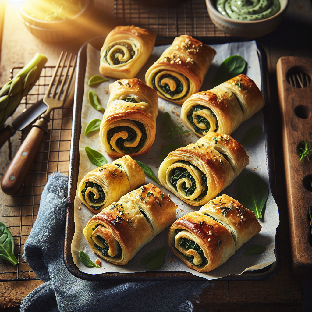 Crispy Air Fryer Spinach Artichoke Roll Ups