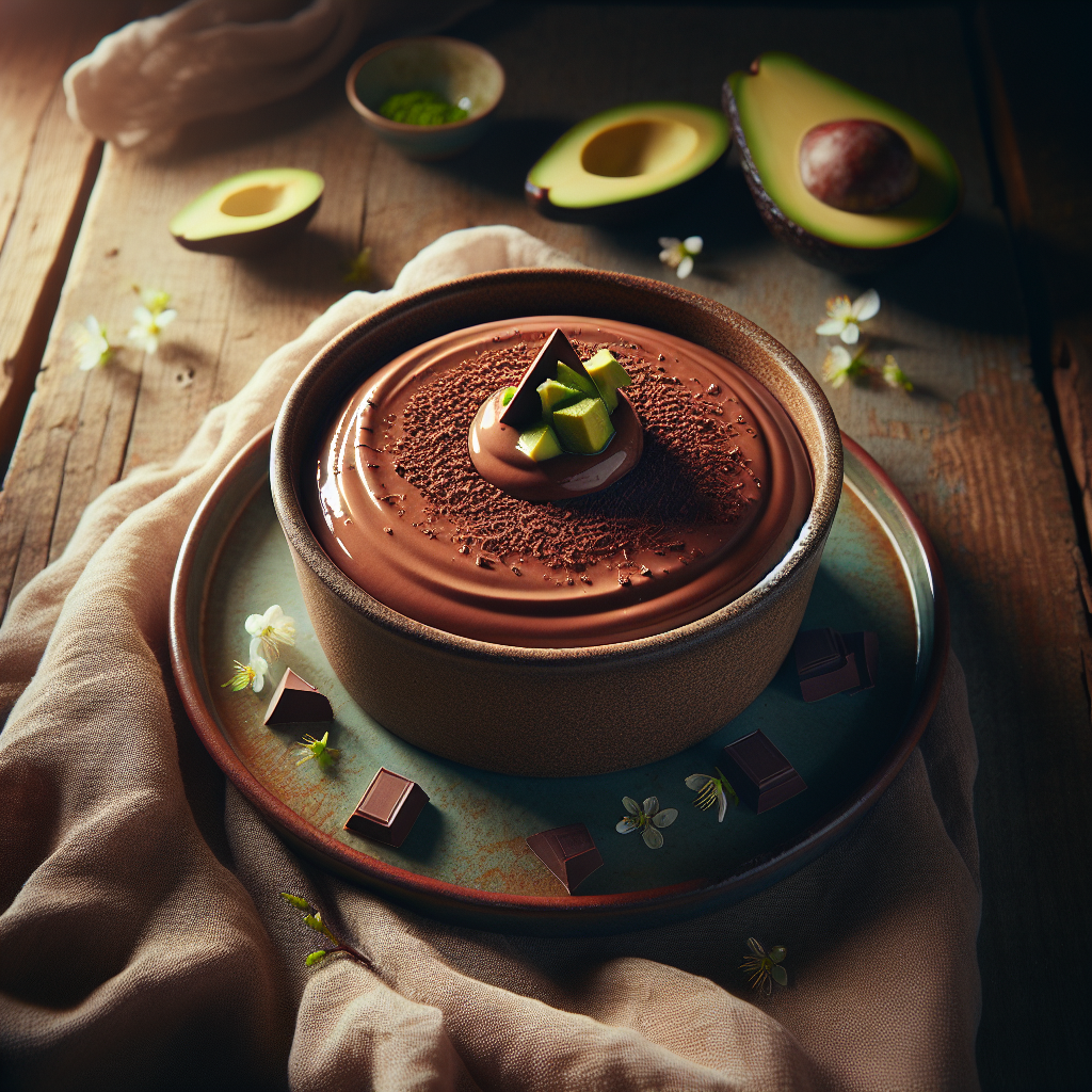 Creamy Dairy-Free Avocado Chocolate Mousse