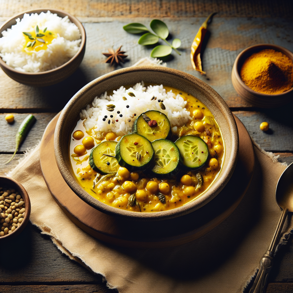 Dosakaya Pappu - Andhra Style Gul Agurk Dal
