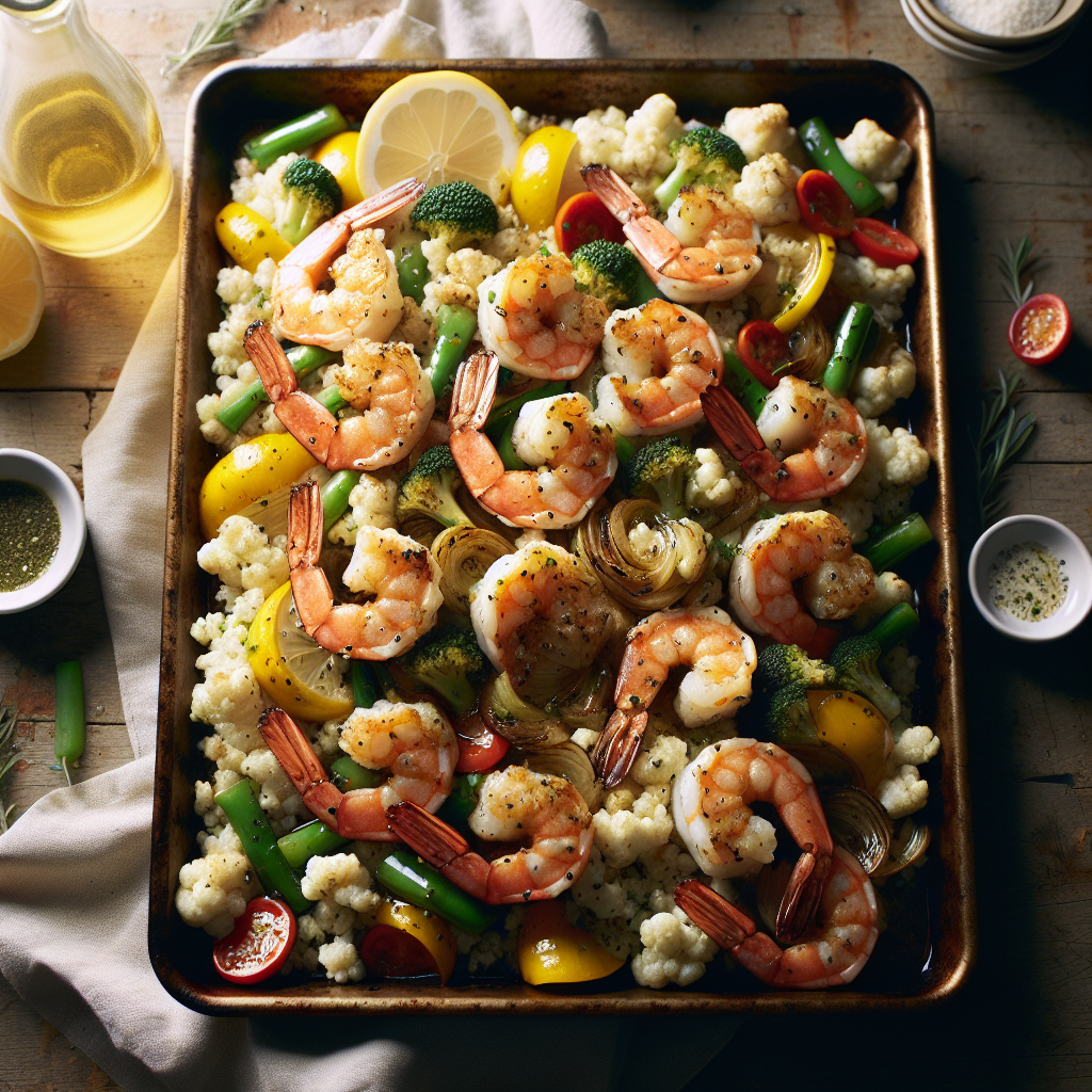 Brett med hviløksmør Reker med Sitron Urtekrydret Blomkålris