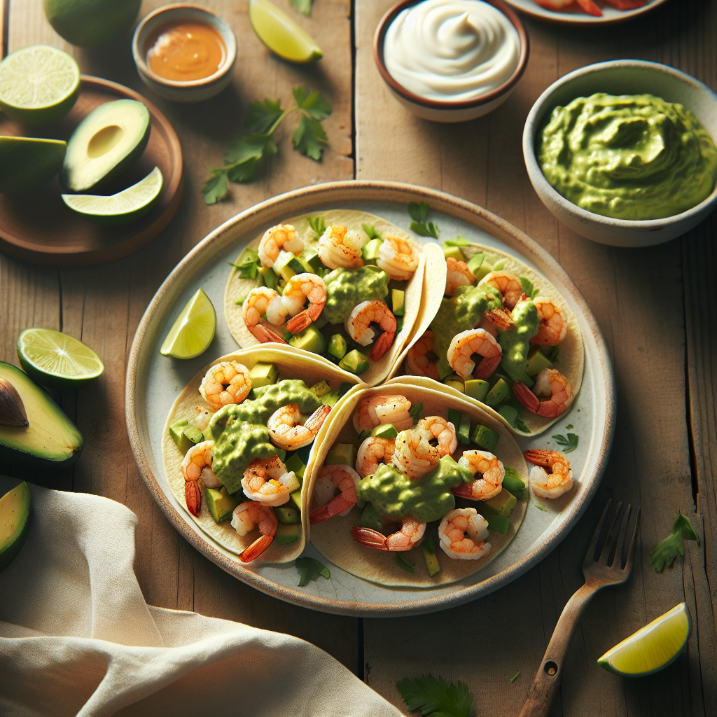 Hakket Rekerogn med Krydret Avokado Crema