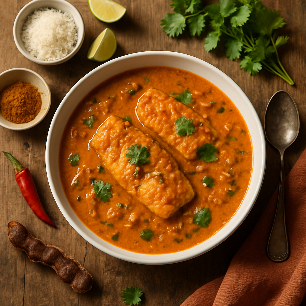 Authentic Goan Fish Curry with Creamy Coconut and Tangy Tamarind