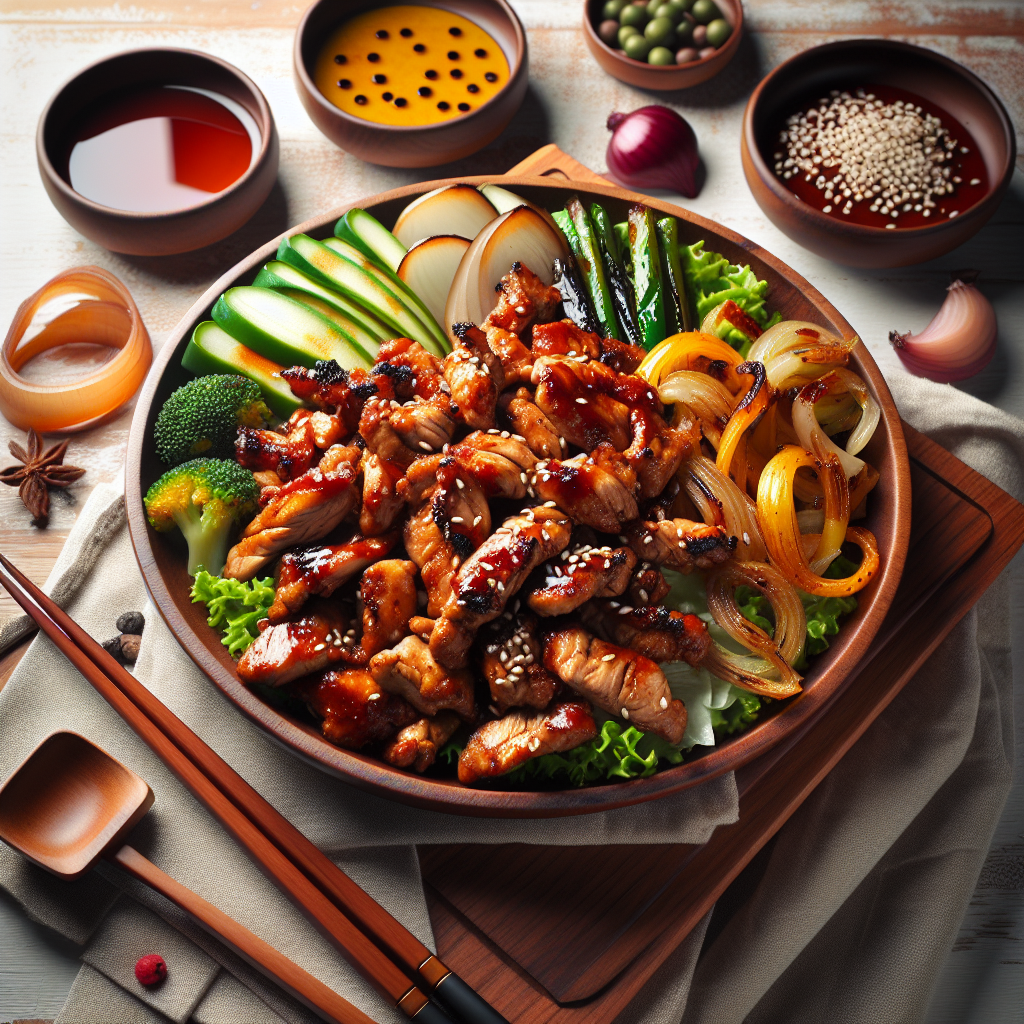 Korean BBQ Chicken Bulgogi
