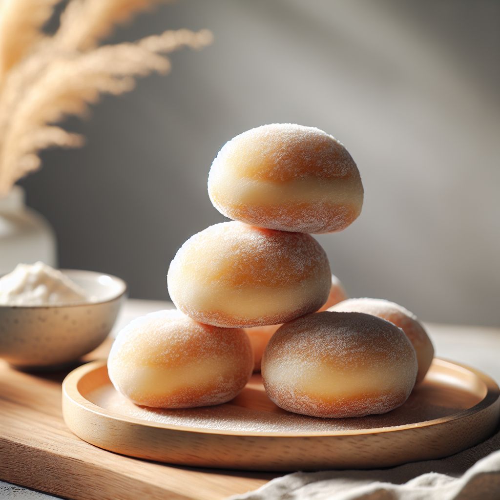 Air Fryer Mochi Rice Donut Bites