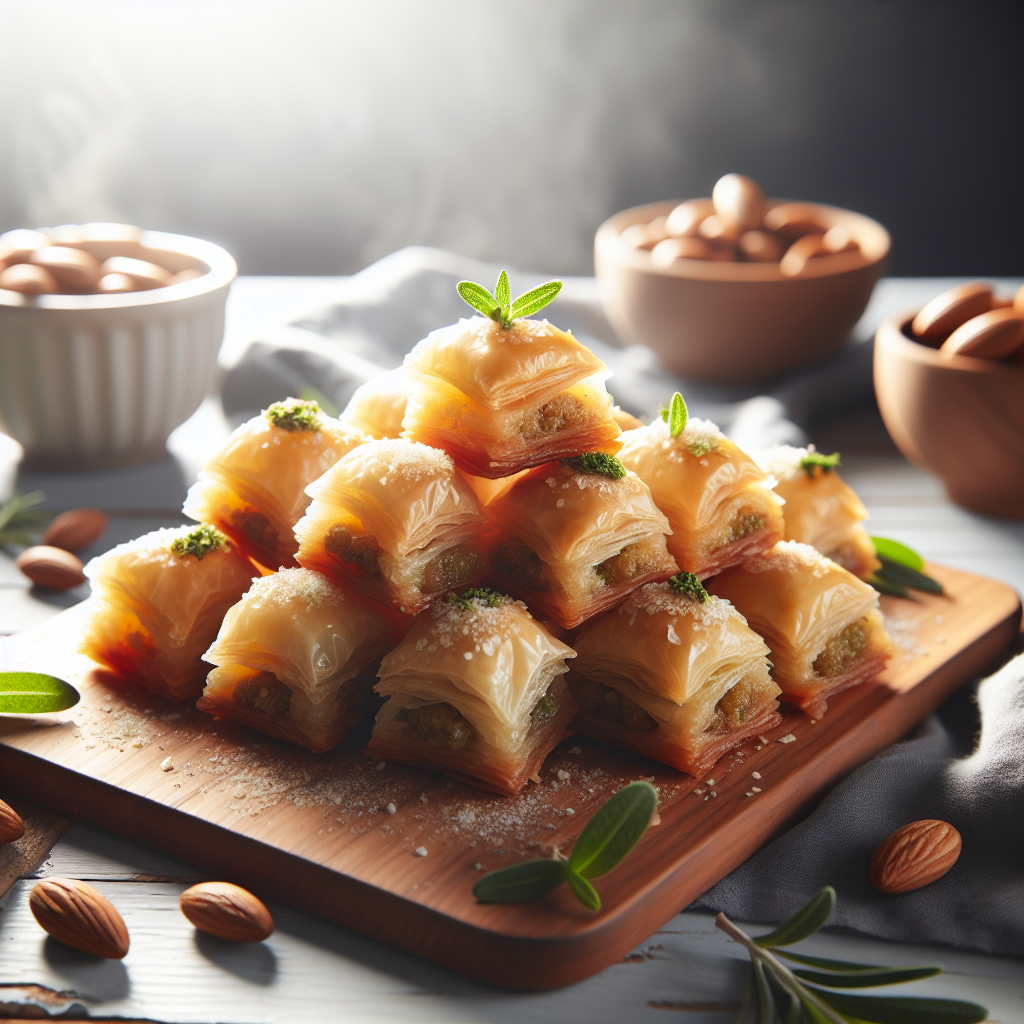 Air Fryer Baklava Bites