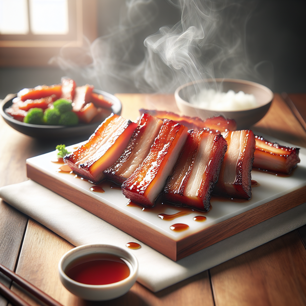 Korean BBQ Glazed Pork Belly