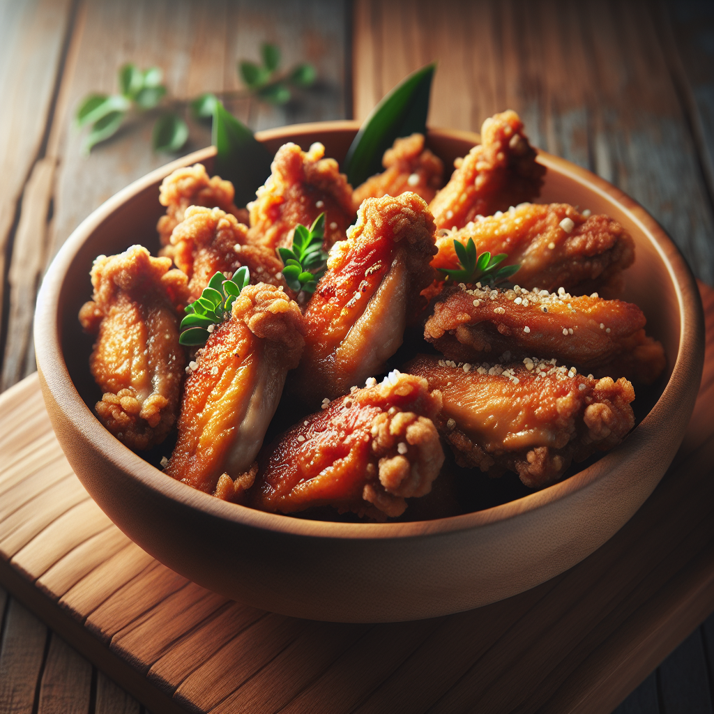 Slow Cooker Japanese Chicken Karaage Wings