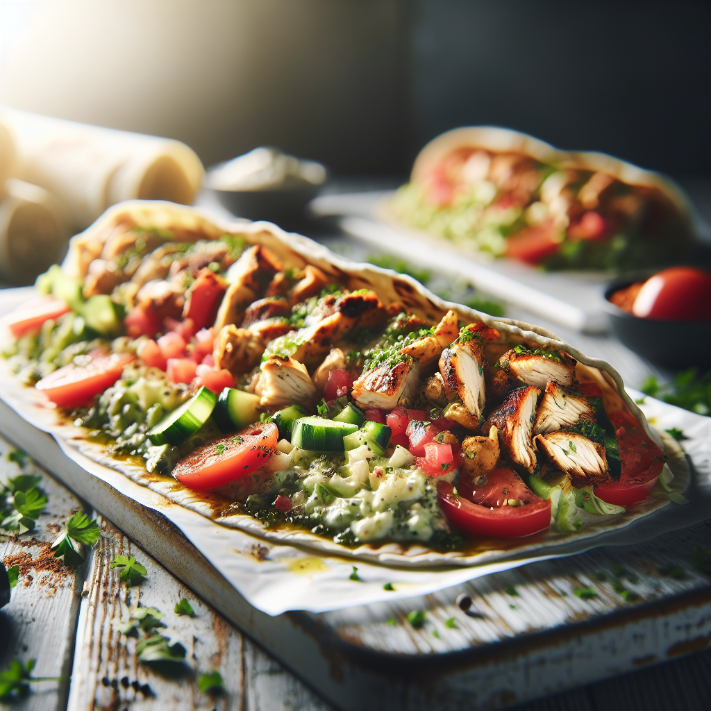 Mediterranean Sheet Pan Chicken Shawarma