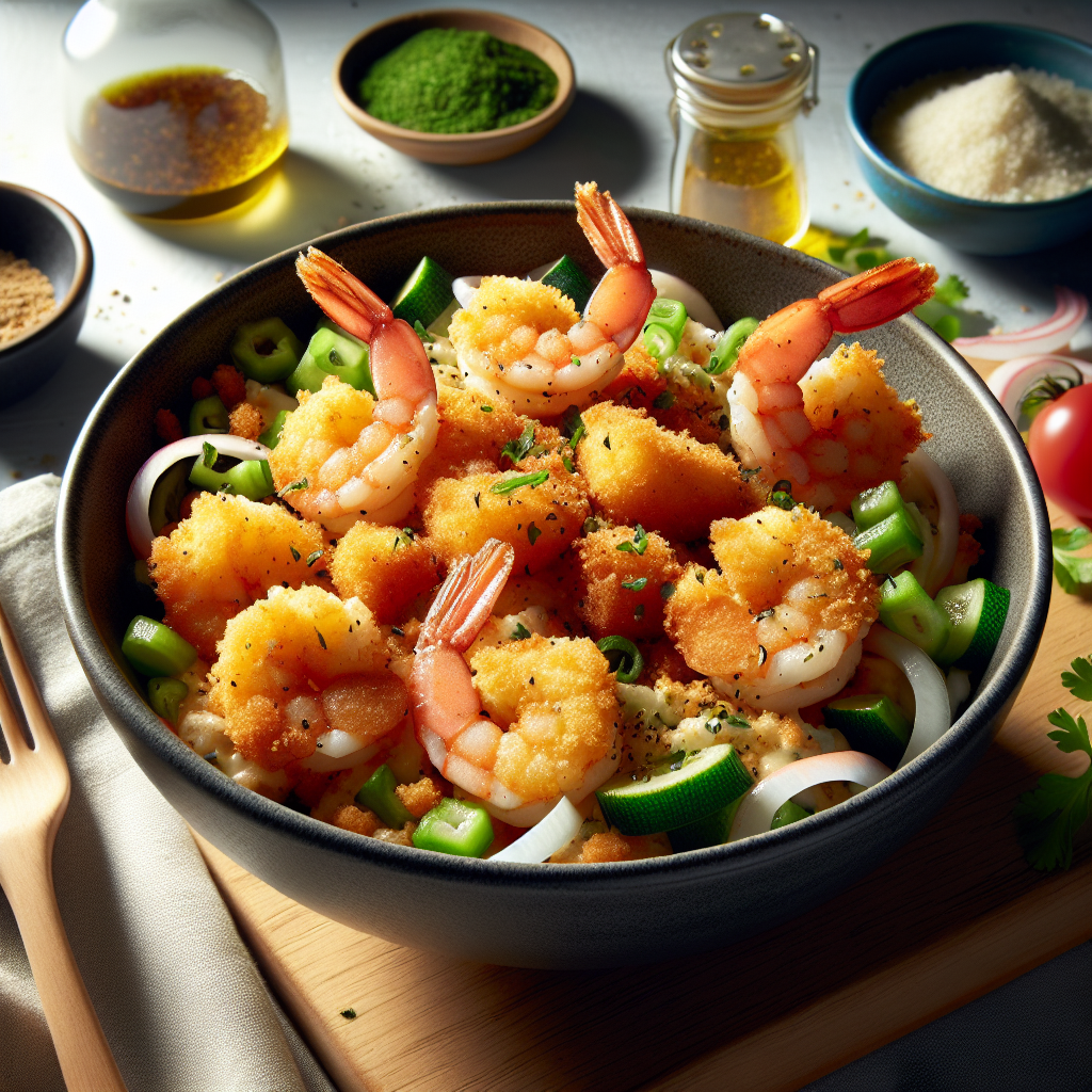 エアフライヤー パン粉クラスト エビスキャンピ ボウル